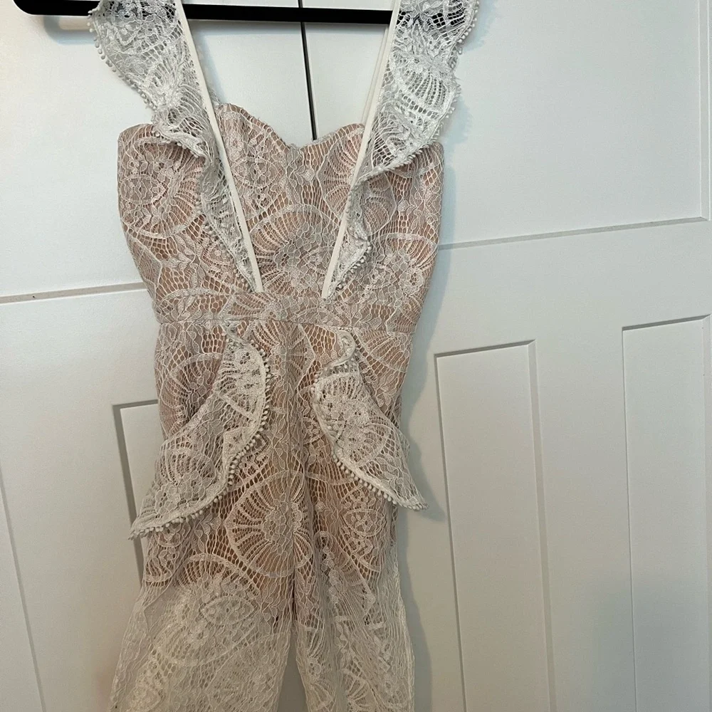 Seven Wonders the Label Lace Daisy Jumpsuit - Picture 3 of 5
